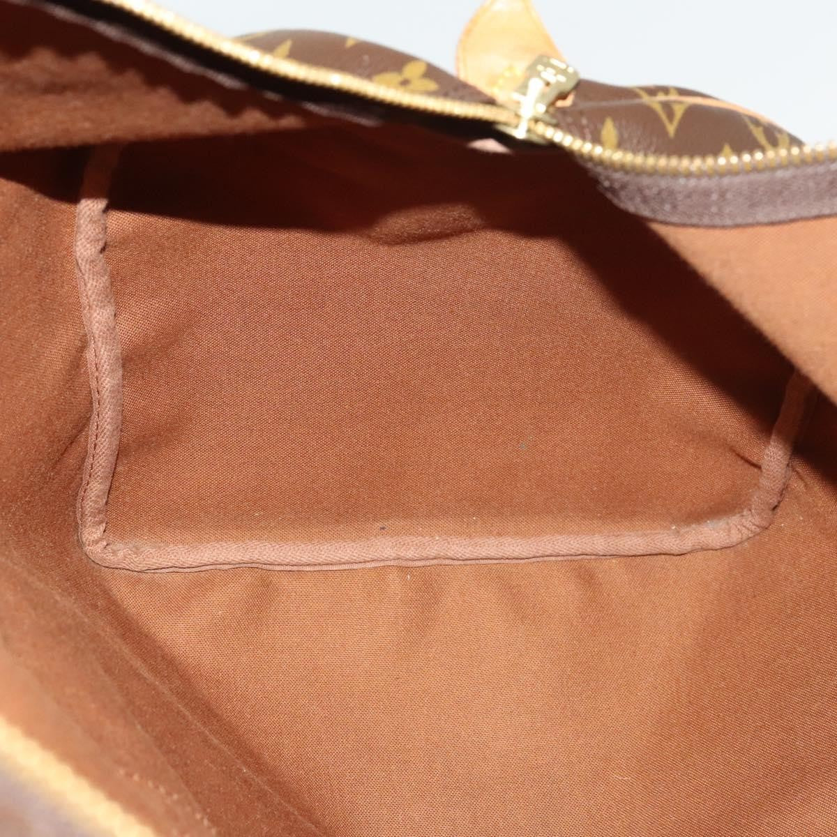 Louis Vuitton Keepall Bag Monogram Canvas, BROWN, CANVAS, Travel bag