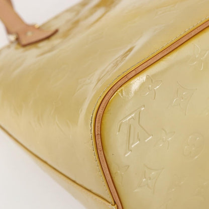 Louis Vuitton Houston Handbag Monogram Vernis, BEIGE, PATENT_LEATHER, Handbag