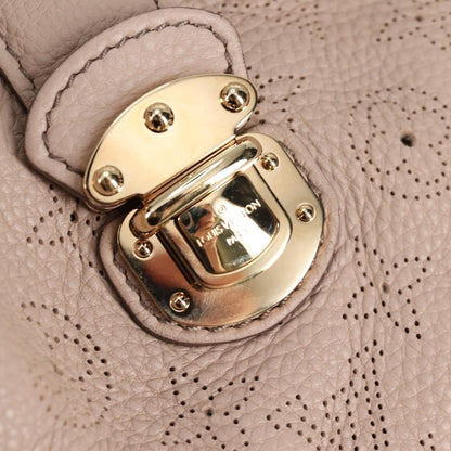 Louis Vuitton XL Hobo Mahina Leather, BEIGE, LEATHER, Tote bag