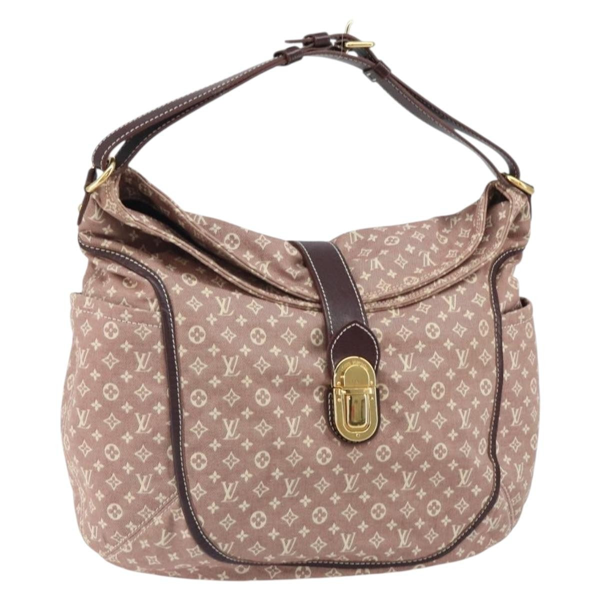 Louis Vuitton Romance Handbag Monogram Idylle, BROWN, CANVAS, Shoulder bag