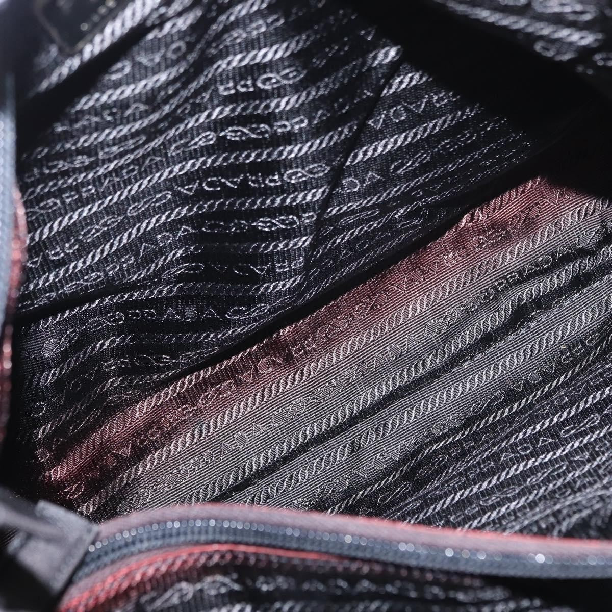 Prada Vintage Shoulder Bag Tessuto, BLACK, NYLON, Shoulder bag