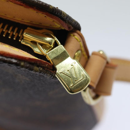 Louis Vuitton Drouot Handbag Monogram Canvas, BROWN, CANVAS, Shoulder bag