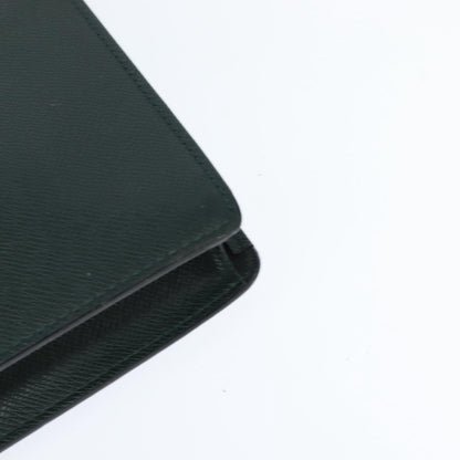 Louis Vuitton Serviette Kourad Briefcase Taiga Leather, GREEN, LEATHER, Briefcase