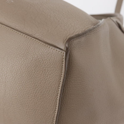 Celine Big Bag Grained Calfskin, BEIGE, LEATHER, Handbag