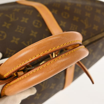 Louis Vuitton Keepall Bag Monogram Canvas, BROWN, CANVAS, Travel bag