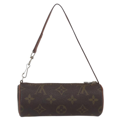 Louis Vuitton Papillon Pochette Monogram Canvas, BROWN, CANVAS, Clutche & pouche