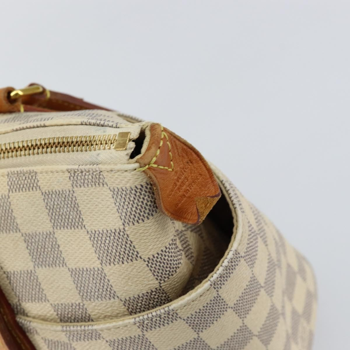 Louis Vuitton Totally Handbag Damier, WHITE, CANVAS, Tote bag