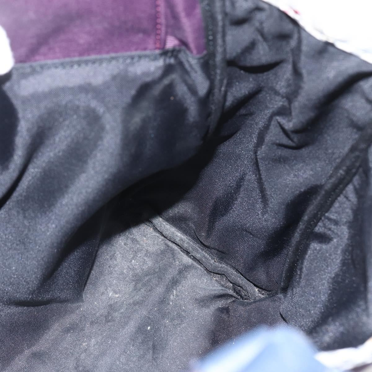 Burberry Nova Check Tote Nylon, PURPLE, NYLON, Tote bag