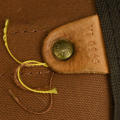 Louis Vuitton Keepall Bag Monogram Canvas, BROWN, CANVAS, Travel bag