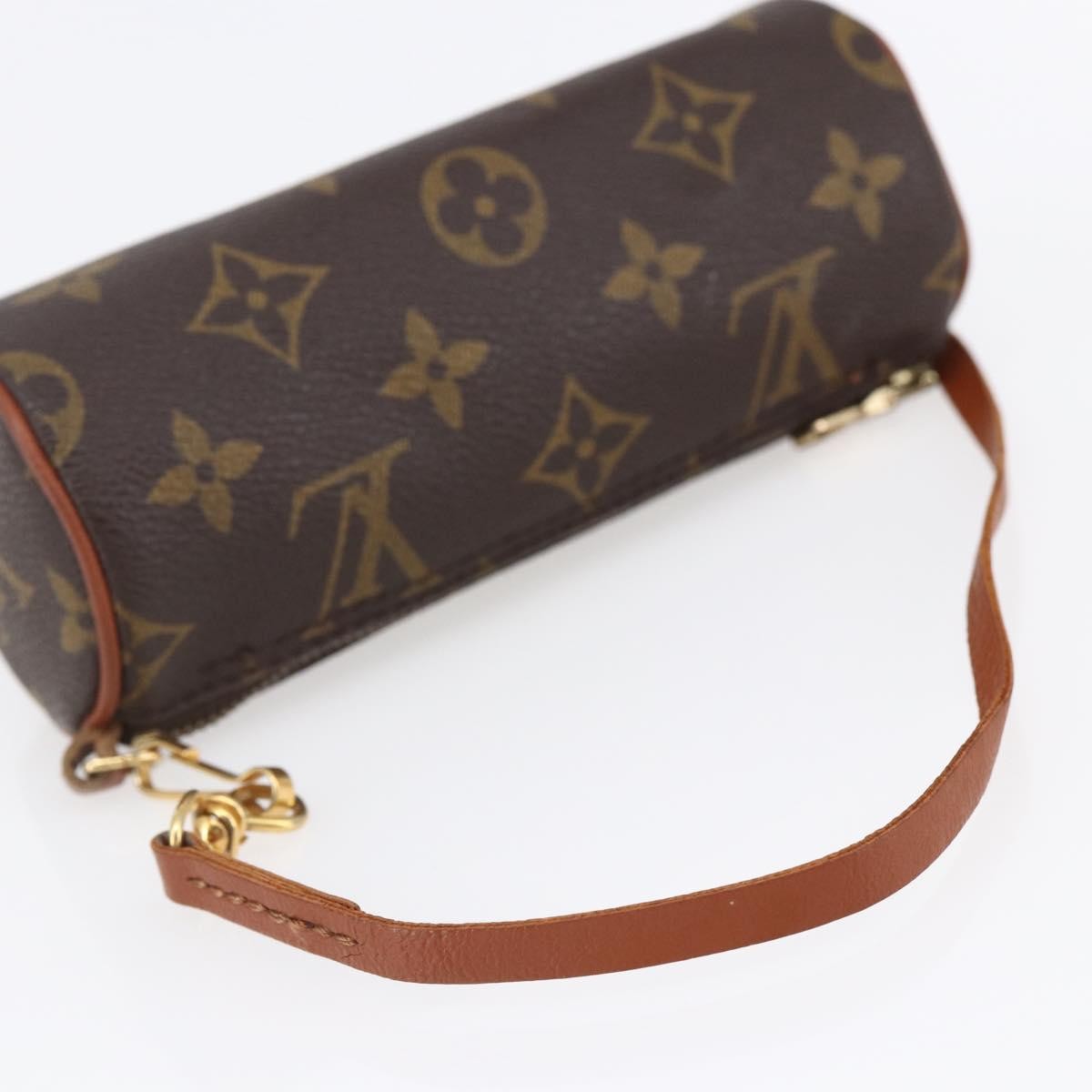 Louis Vuitton Papillon Pochette Monogram Canvas, BROWN, CANVAS, Handbag