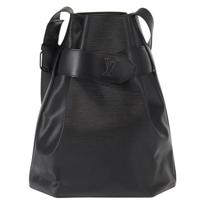 Louis Vuitton Vintage Sac d'Epaule Handbag Epi Leather, BLACK, LEATHER, Shoulder bag
