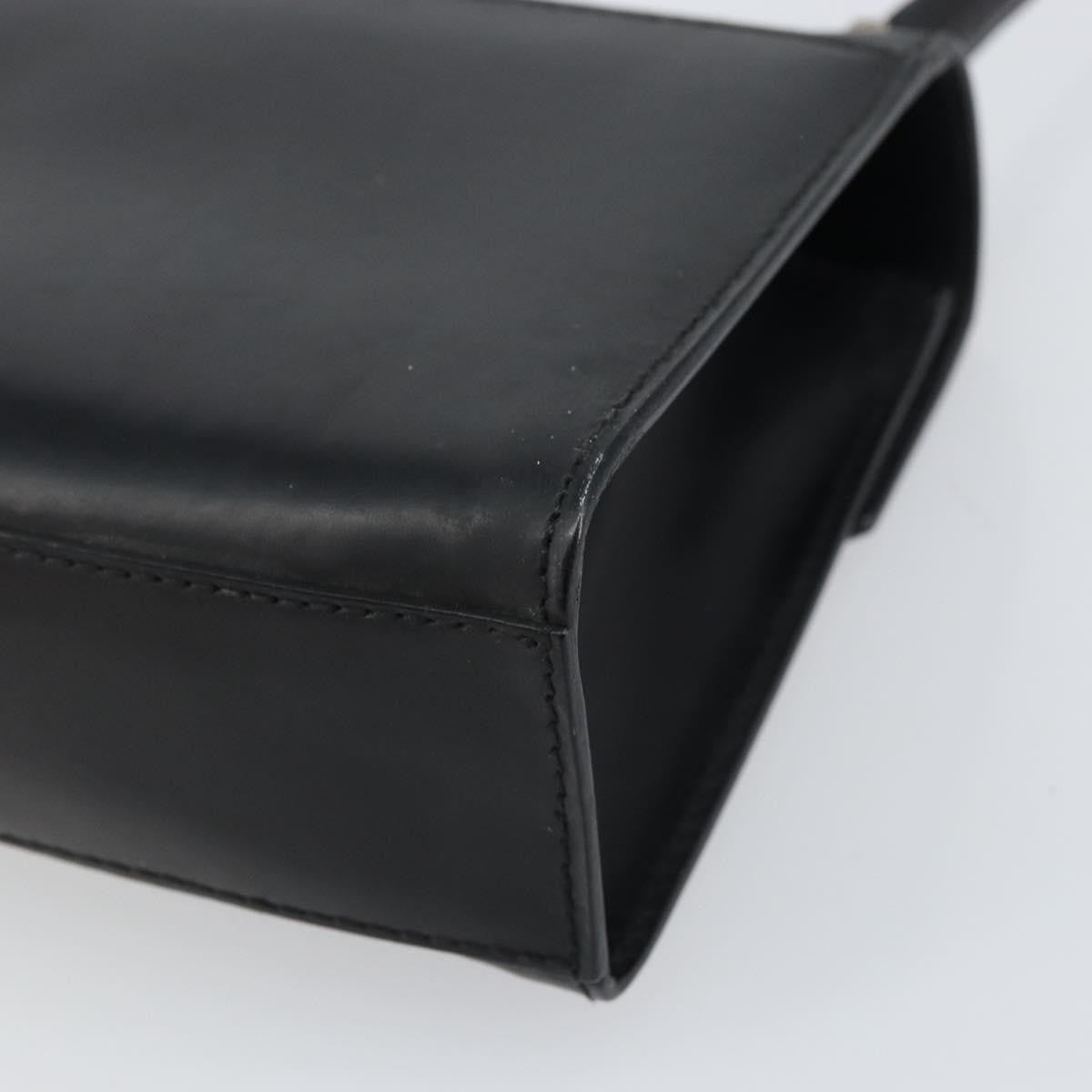 Salvatore Ferragamo Vala Handbag Leather, BLACK, LEATHER, Handbag