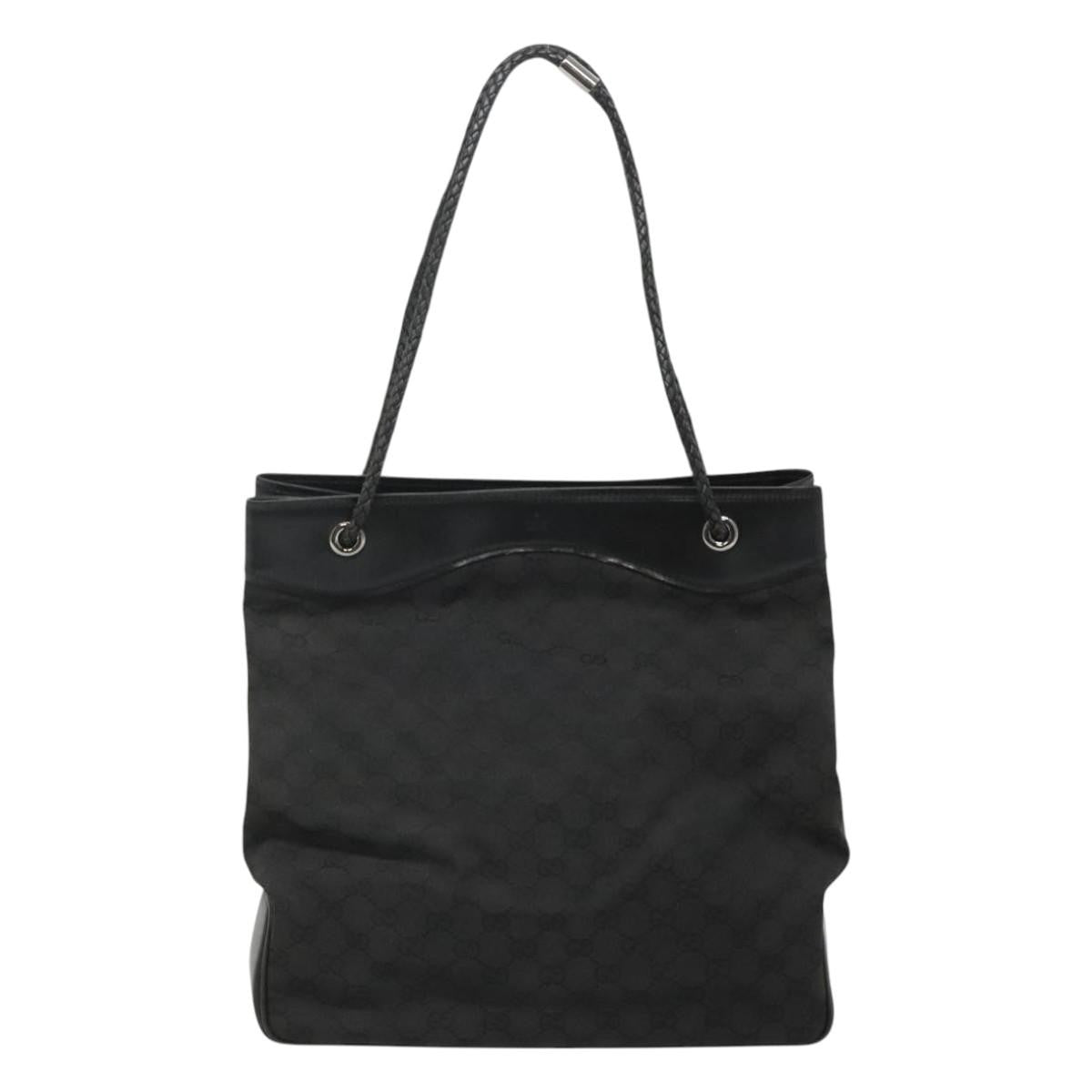 Gucci GG Canvas Bag Canvas, BLACK, CANVAS, Tote bag
