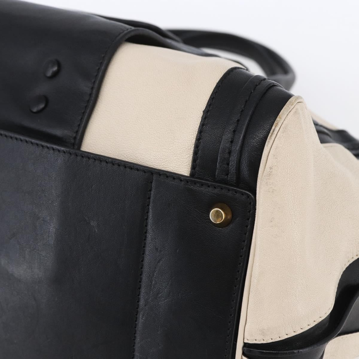 Chloe Alice Satchel Leather, BLACK, LEATHER, Handbag