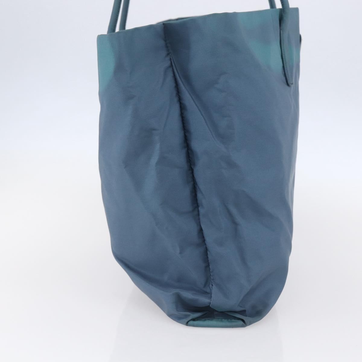 Prada Vintage Tote Tessuto, BLUE, NYLON, Shoulder bag