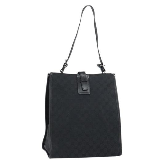 Gucci Vintage tote GG Canvas, BLACK, CANVAS, Tote bag