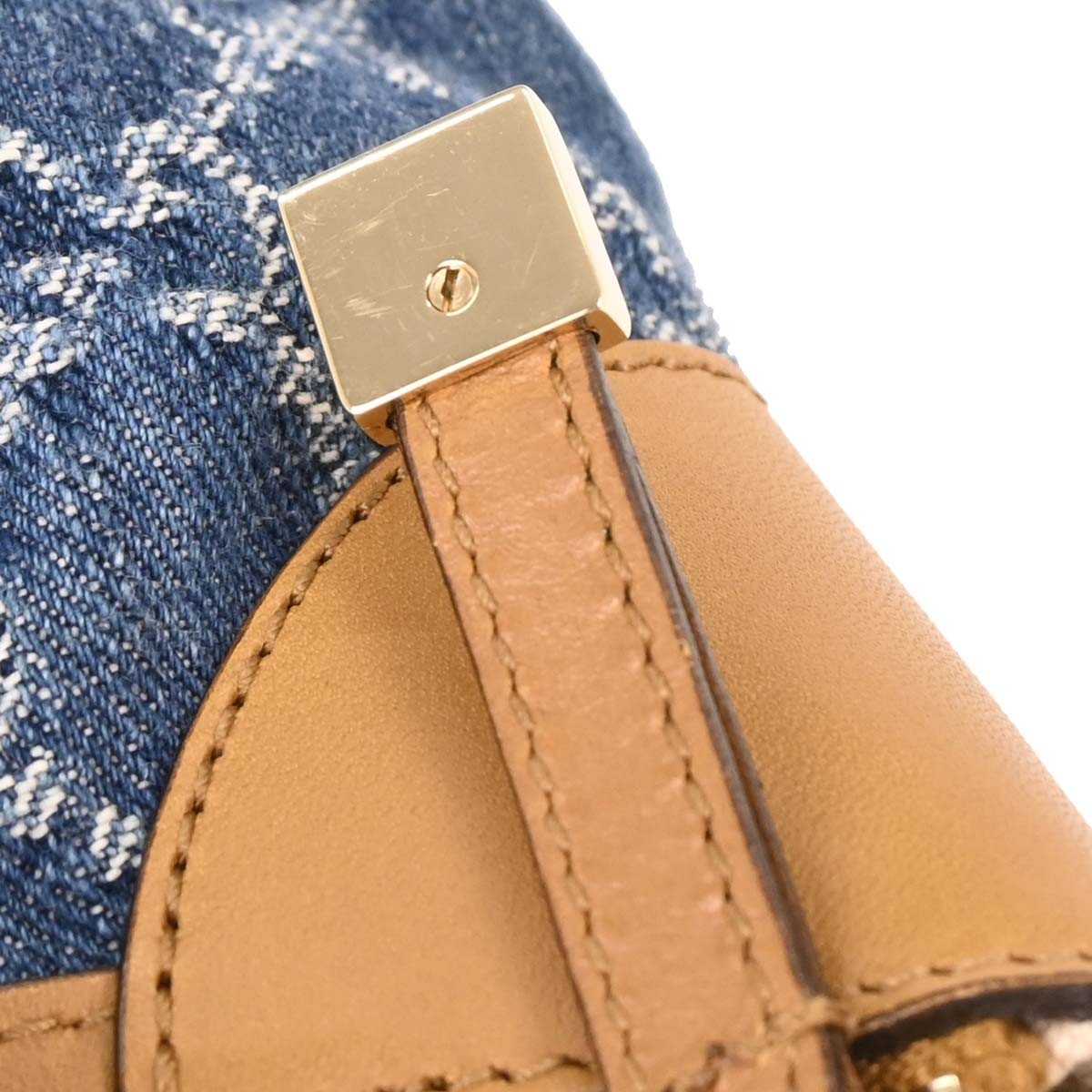 Gucci Vintage Handbag Denim, BLUE, DENIM_JEANS, Handbag