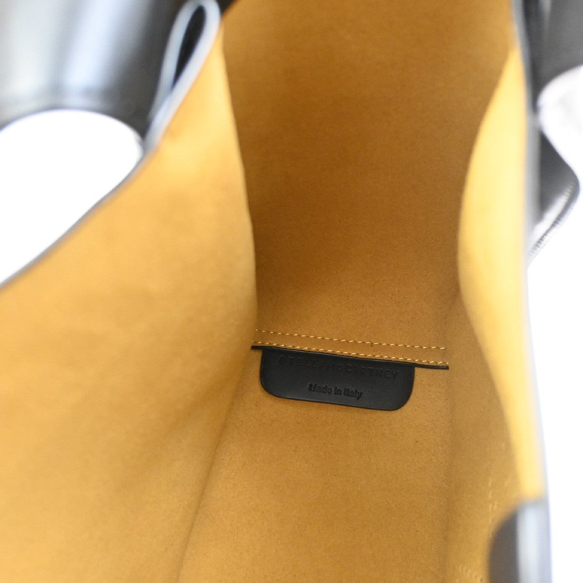 Stella McCartney Alter Tote Perforated Faux Leather, BLACK, FAUX_FUR, Tote bag