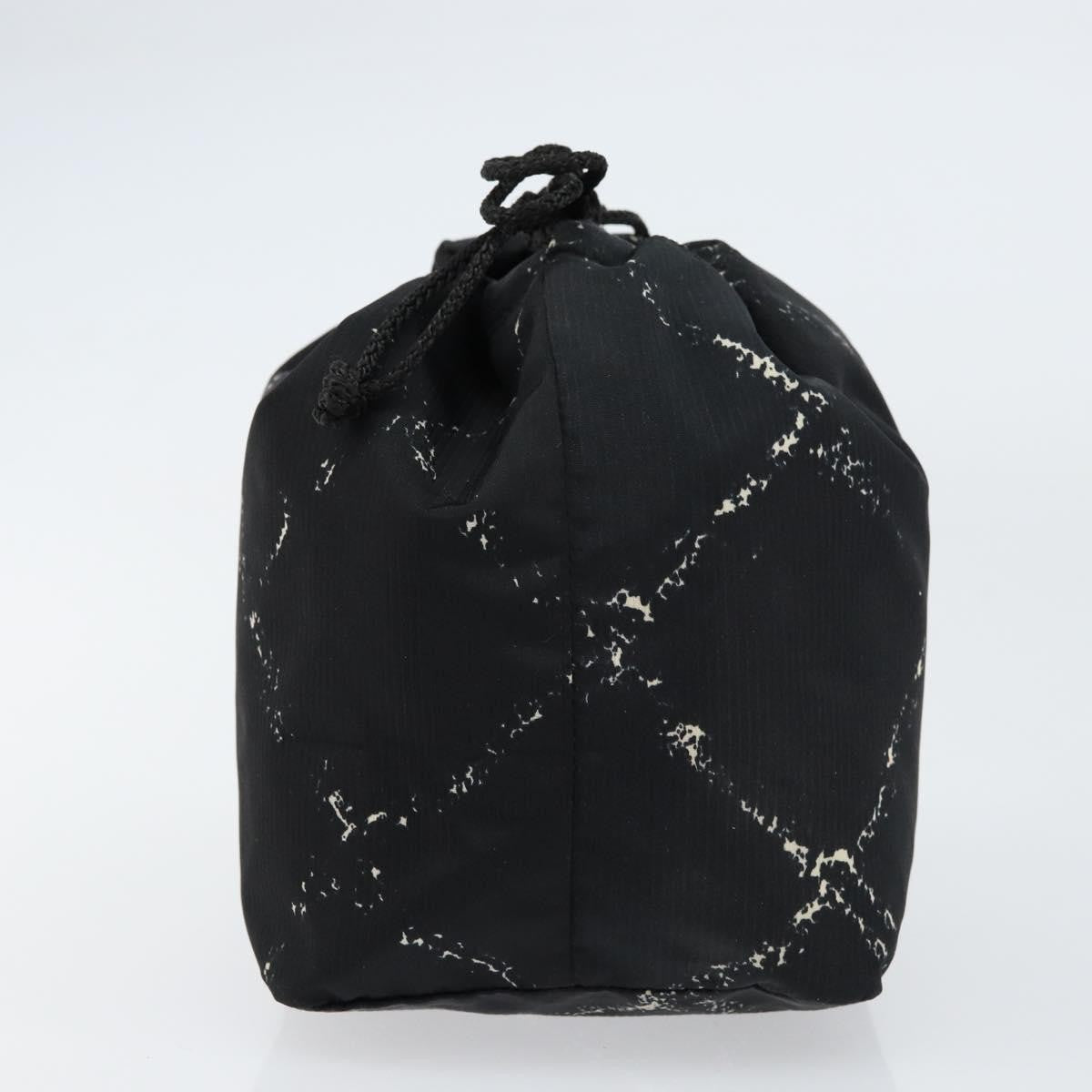 Chanel Travel line pouch Nylon, BLACK, NYLON, Clutche & pouche