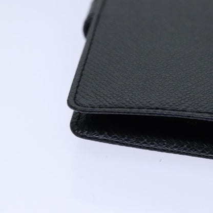 Louis Vuitton Agenda Cover Epi Leather, BLACK, LEATHER, Toiletry Case