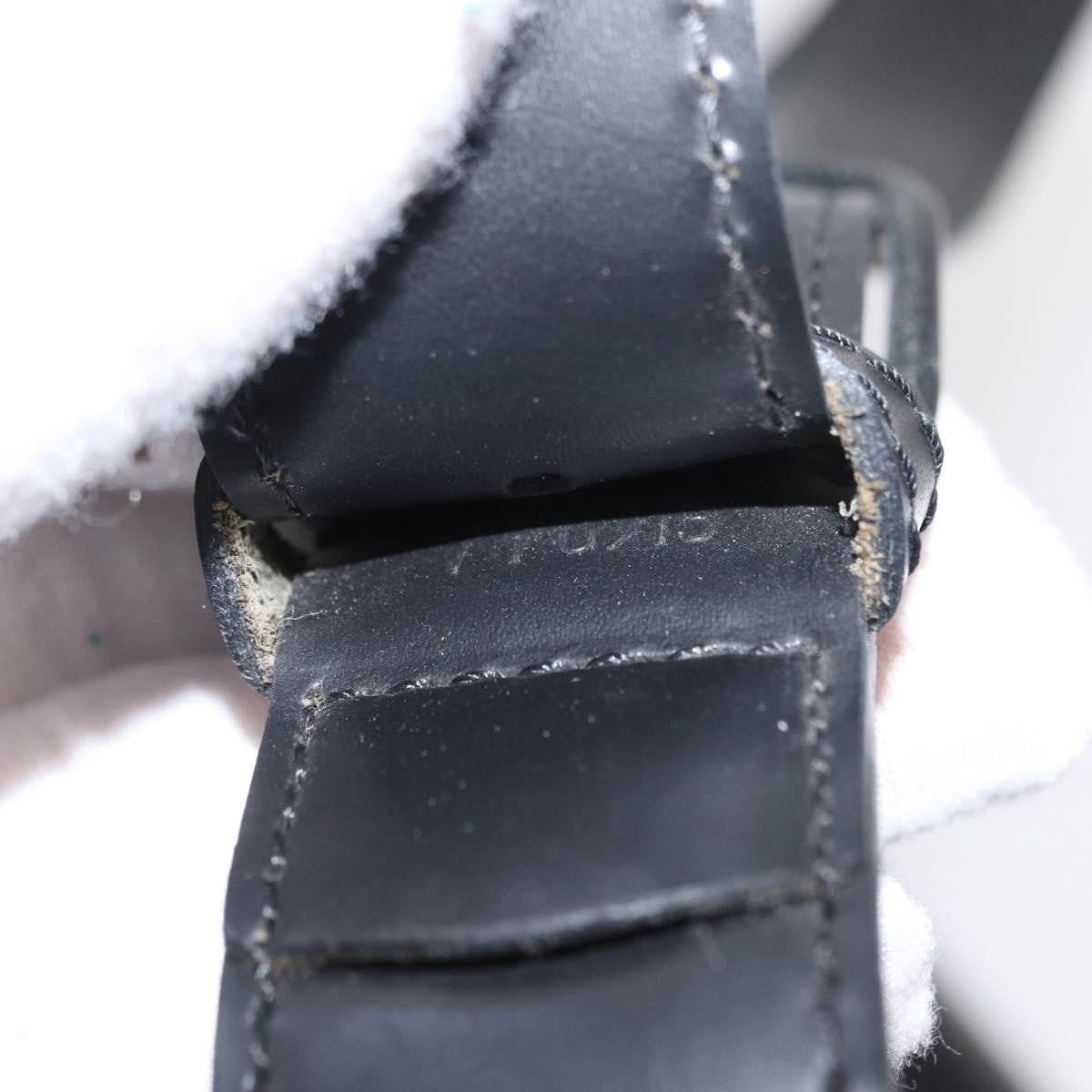 Louis Vuitton Vintage Sac d'Epaule Handbag Epi Leather, BLACK, LEATHER, Shoulder bag