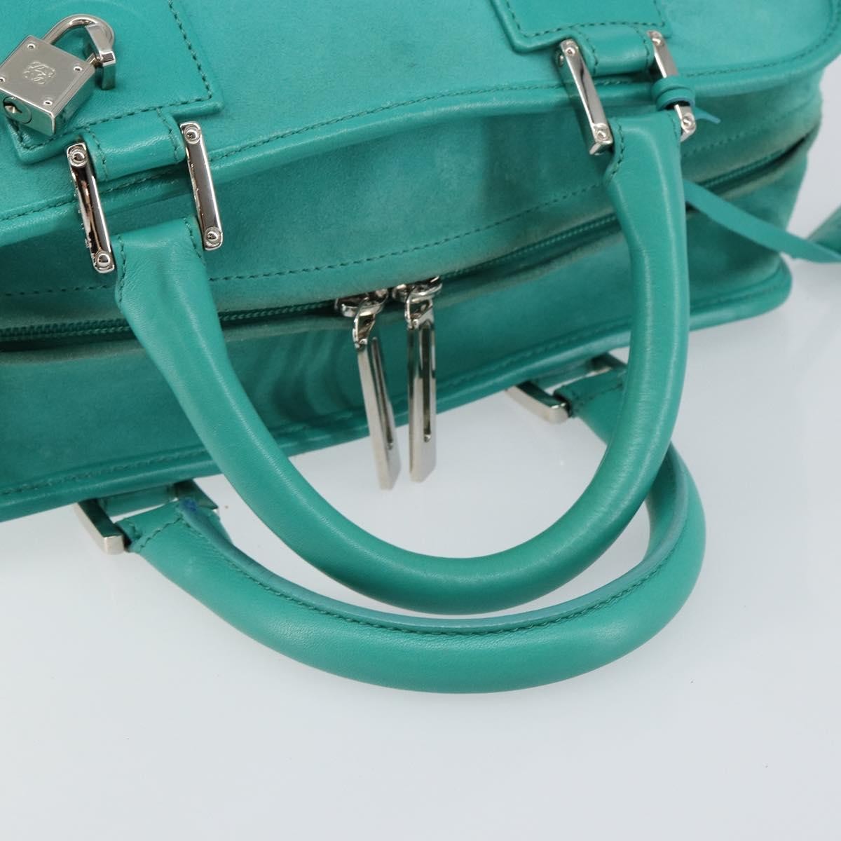 Loewe Amazona Bag Suede, TURQUOISE, SUEDE, Handbag