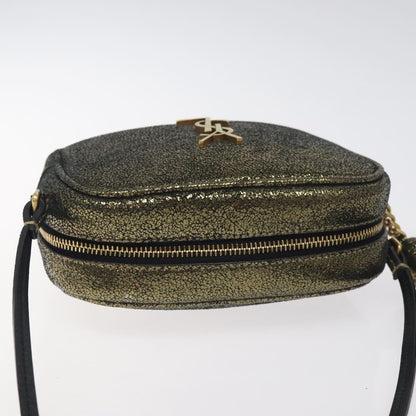 Saint Laurent Classic Monogram Blogger Crossbody Bag Leather, GOLD, LEATHER, Crossbody bag