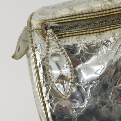 Louis Vuitton Speedy Handbag Monogram Vernis, SILVER, PATENT_LEATHER, Handbag