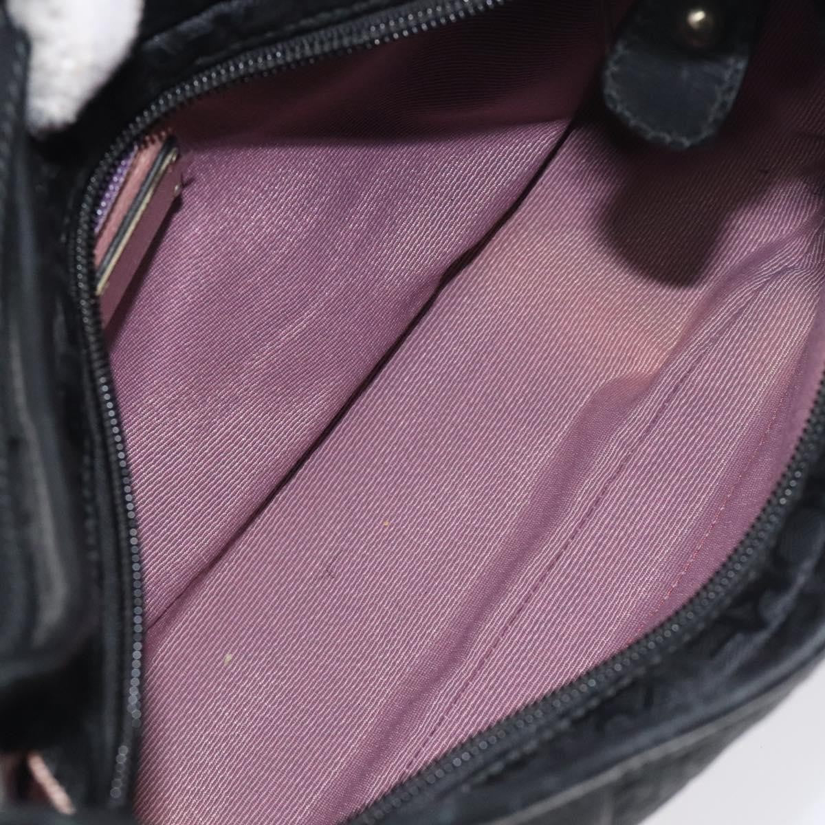 Salvatore Ferragamo Shoulder Bag Canvas, BLACK, CANVAS, Shoulder bag