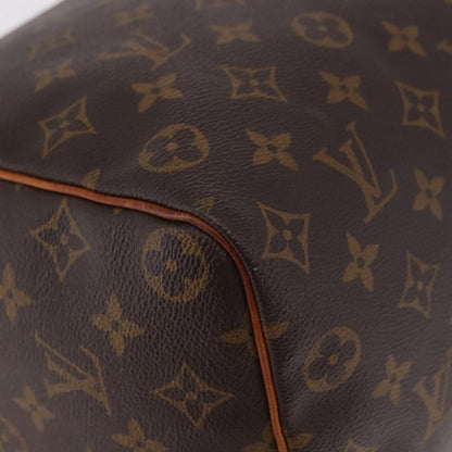 Louis Vuitton Speedy Handbag Monogram Canvas, Brown, Canvas, Handbag