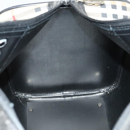 Burberry Nova check boston bag Canvas, BEIGE, CANVAS, Travel bag