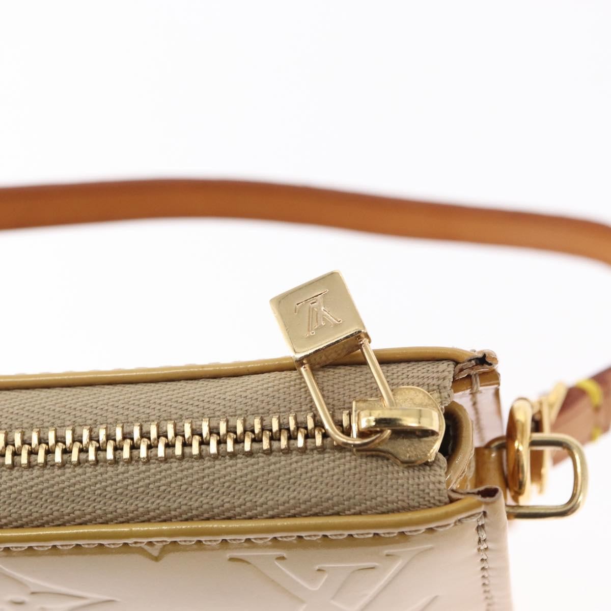 Louis Vuitton Lexington Pochette Monogram Vernis, BEIGE, PATENT_LEATHER, Clutche & pouche