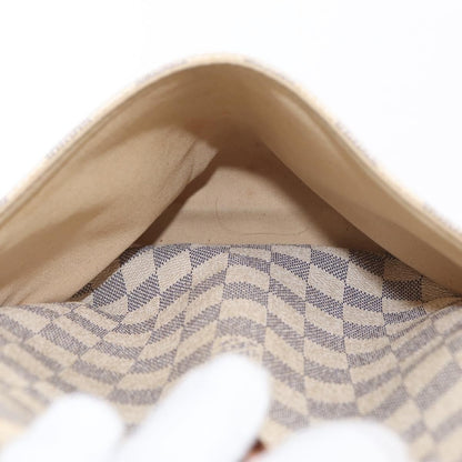 Louis Vuitton Totally Handbag Damier azur, WHITE, CANVAS, Tote bag