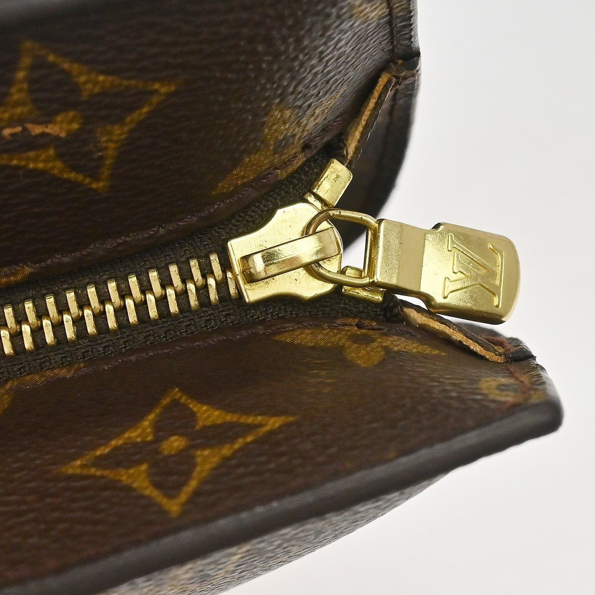 Louis Vuitton Babylone Handbag Monogram Canvas, Brown, Canvas, Tote Bag