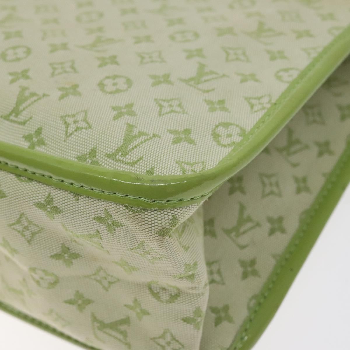 Louis Vuitton Kathleen Tote Monogram Mini Canvas, GREEN, CANVAS, Tote bag