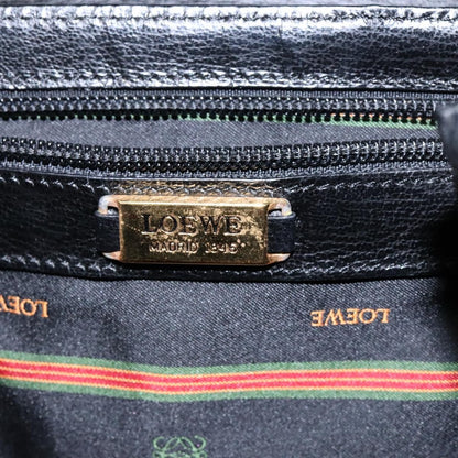 Loewe Vintage Velazquez Top Handle Bag Leather, BLACK, LEATHER, Handbag