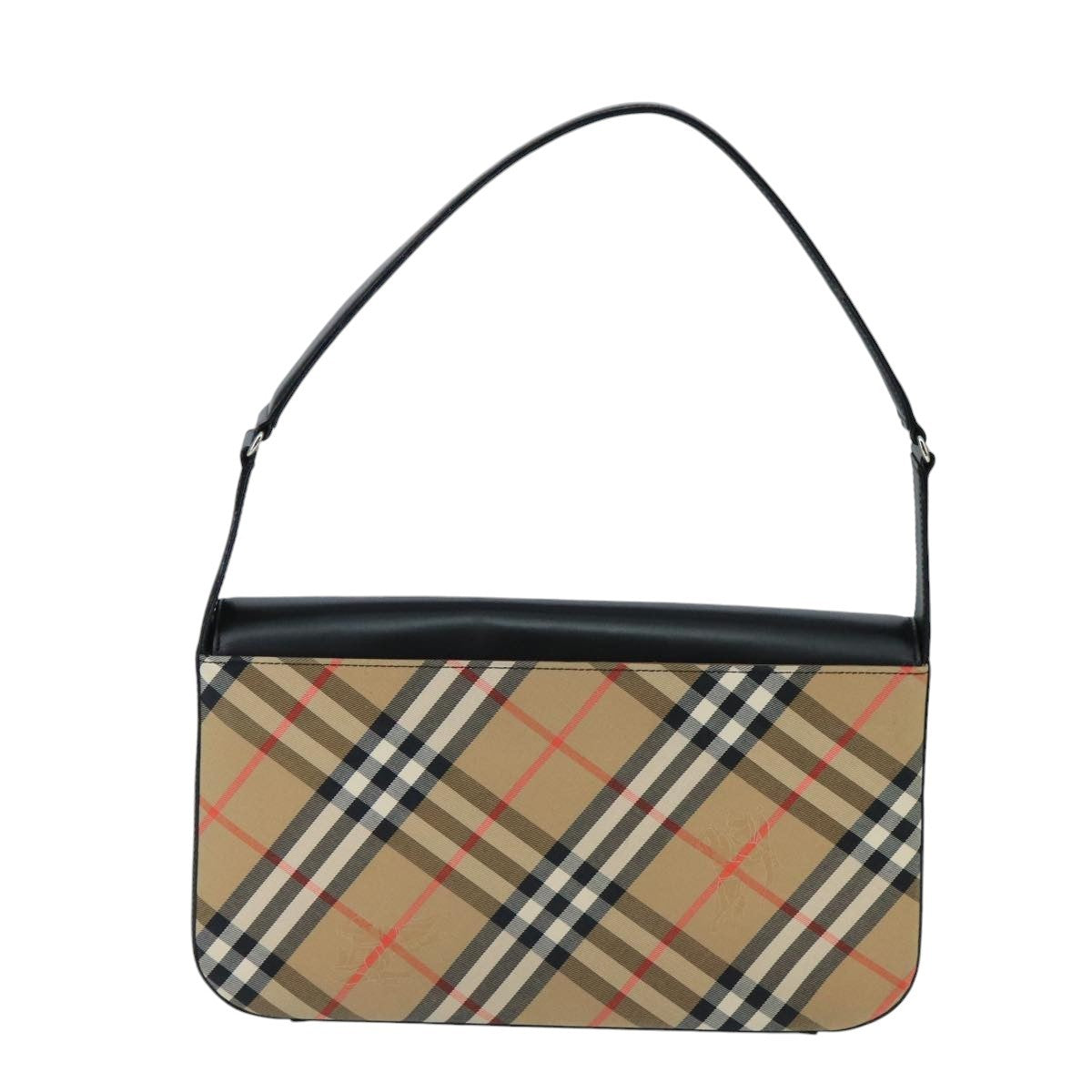 Burberry Nova check Shoulder bag Canvas, BEIGE, CANVAS, Shoulder bag