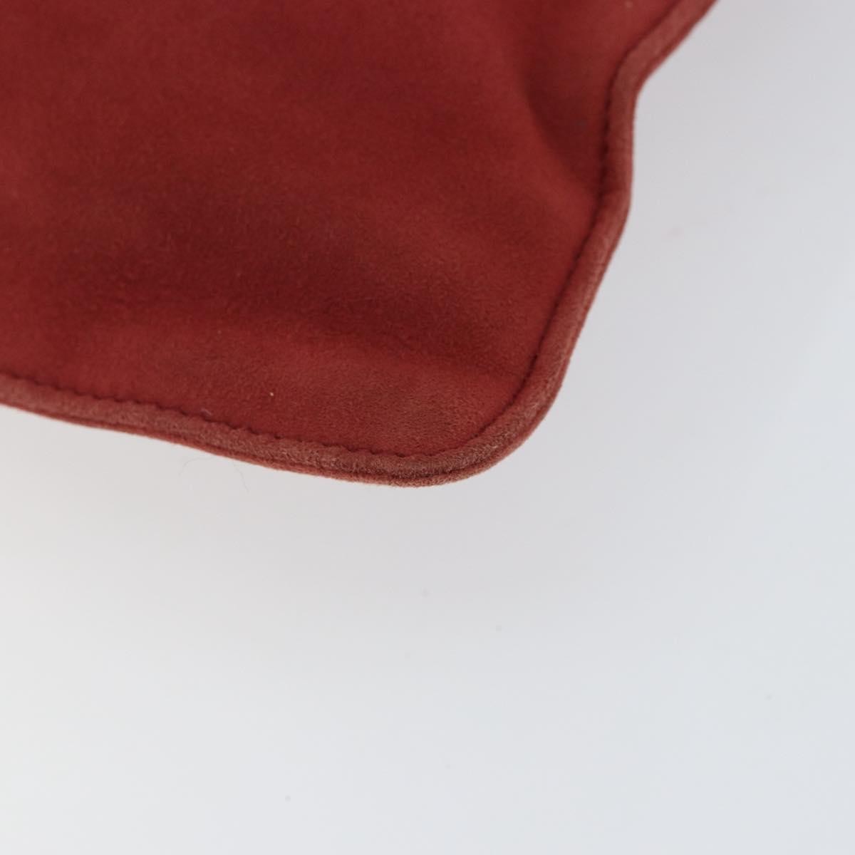 Loewe Anagram Tote Suede, RED, SUEDE, Tote bag