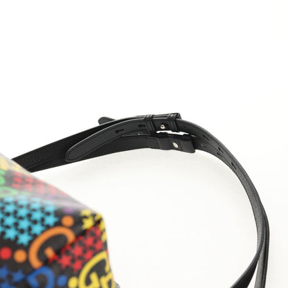 Gucci Convertible Duffle Backpack Psychedelic Print GG Coated Canvas, MULTICOLOUR, PVC, Travel bag