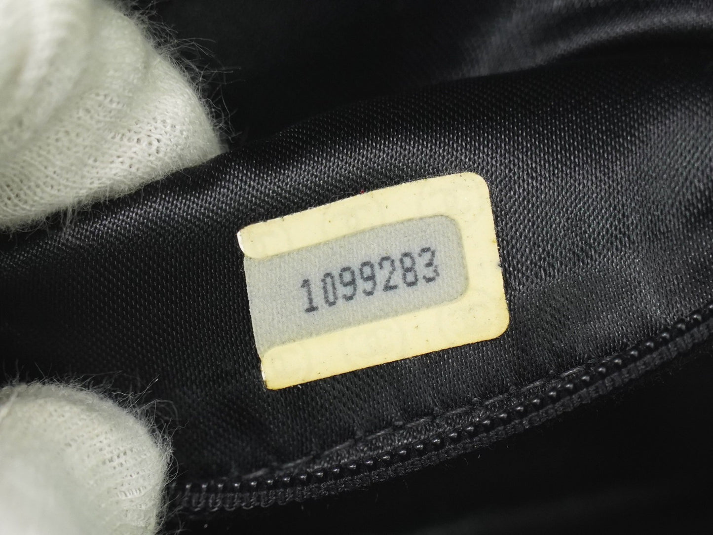 Chanel Vintage Diamond CC Tassel Clutch Quilted Lambskin, BLACK, LEATHER, Clutche & pouche