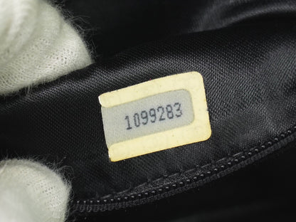 Chanel Vintage Diamond CC Tassel Clutch Quilted Lambskin, BLACK, LEATHER, Clutche & pouche