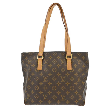 Louis Vuitton Cabas Piano Monogram Canvas, BROWN, CANVAS, Tote bag