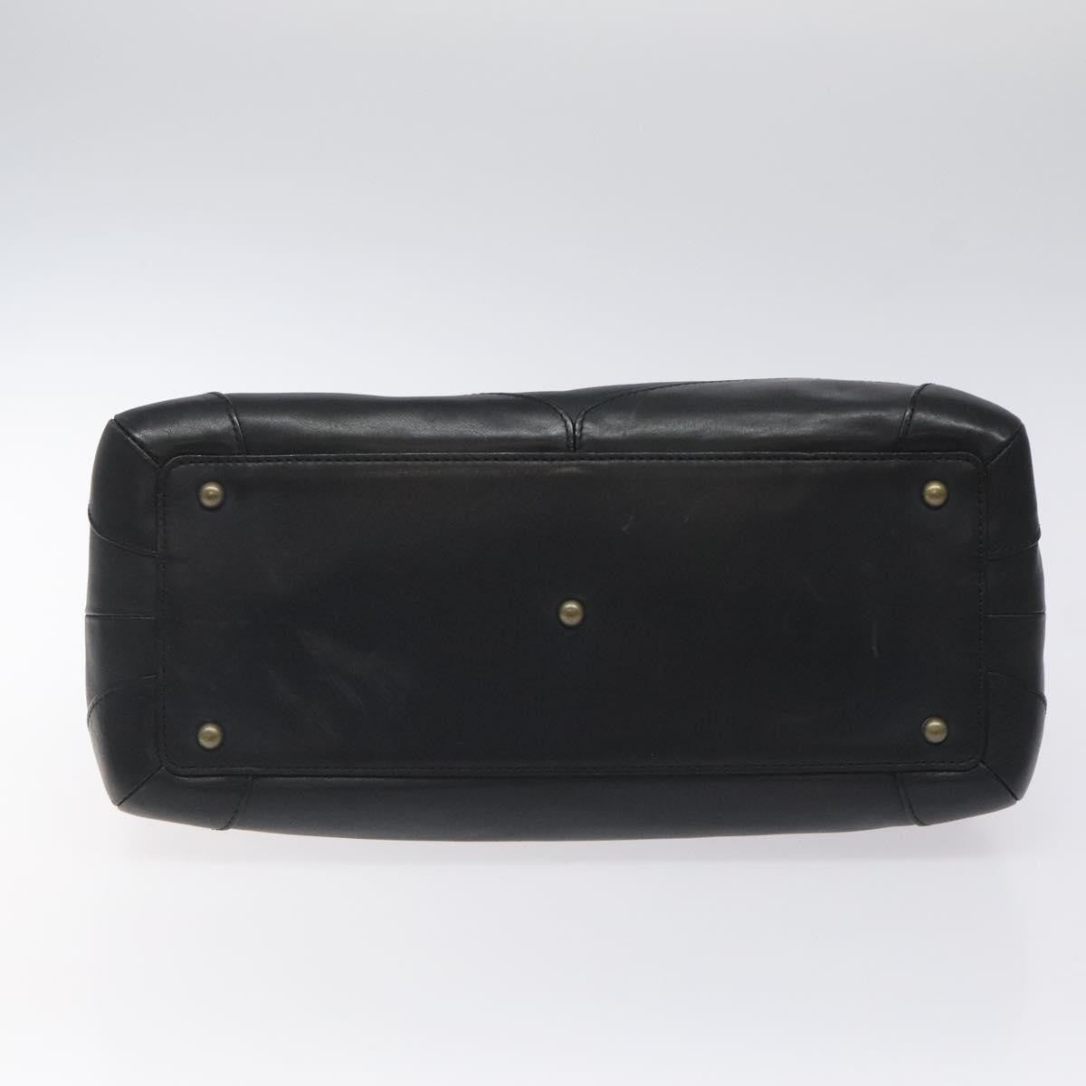 Chloe Vintage Shoulder Bag Leather, BLACK, LEATHER, Shoulder bag