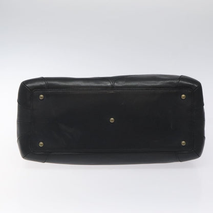 Chloe Vintage Shoulder Bag Leather, BLACK, LEATHER, Shoulder bag