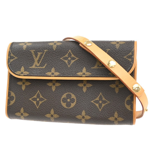 Louis Vuitton Florentine Waist Bag Monogram Canvas, Brown, Canvas, Clutch