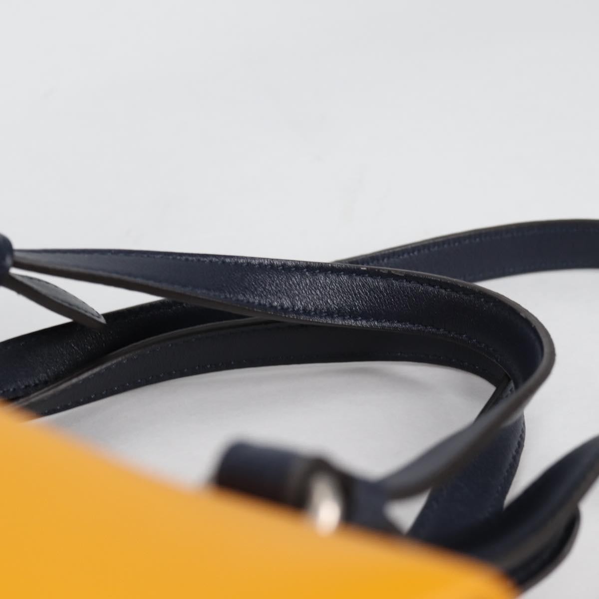 Celine Soft Cube Bag Leather, YELLOW, LEATHER, Handbag