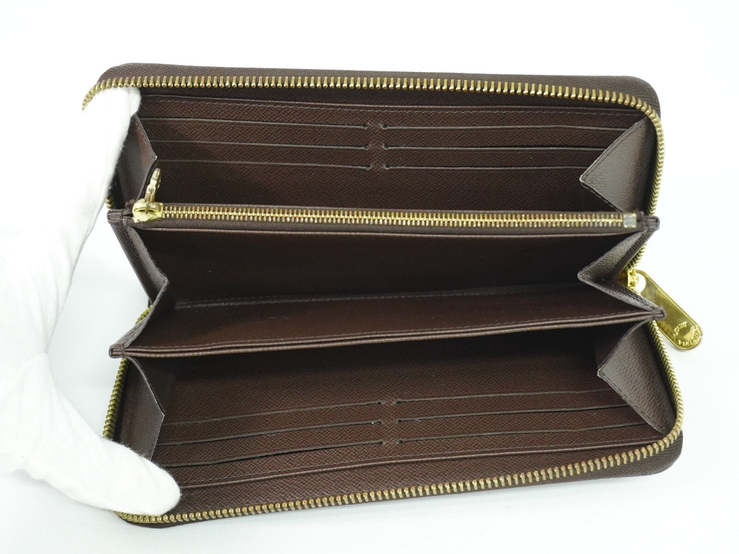 Louis Vuitton Zippy Wallet NM Monogram Canvas, BROWN, CANVAS, Wallets