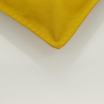 Hermes Bora Bora Pouch Toile, YELLOW, CANVAS, Clutche & pouche