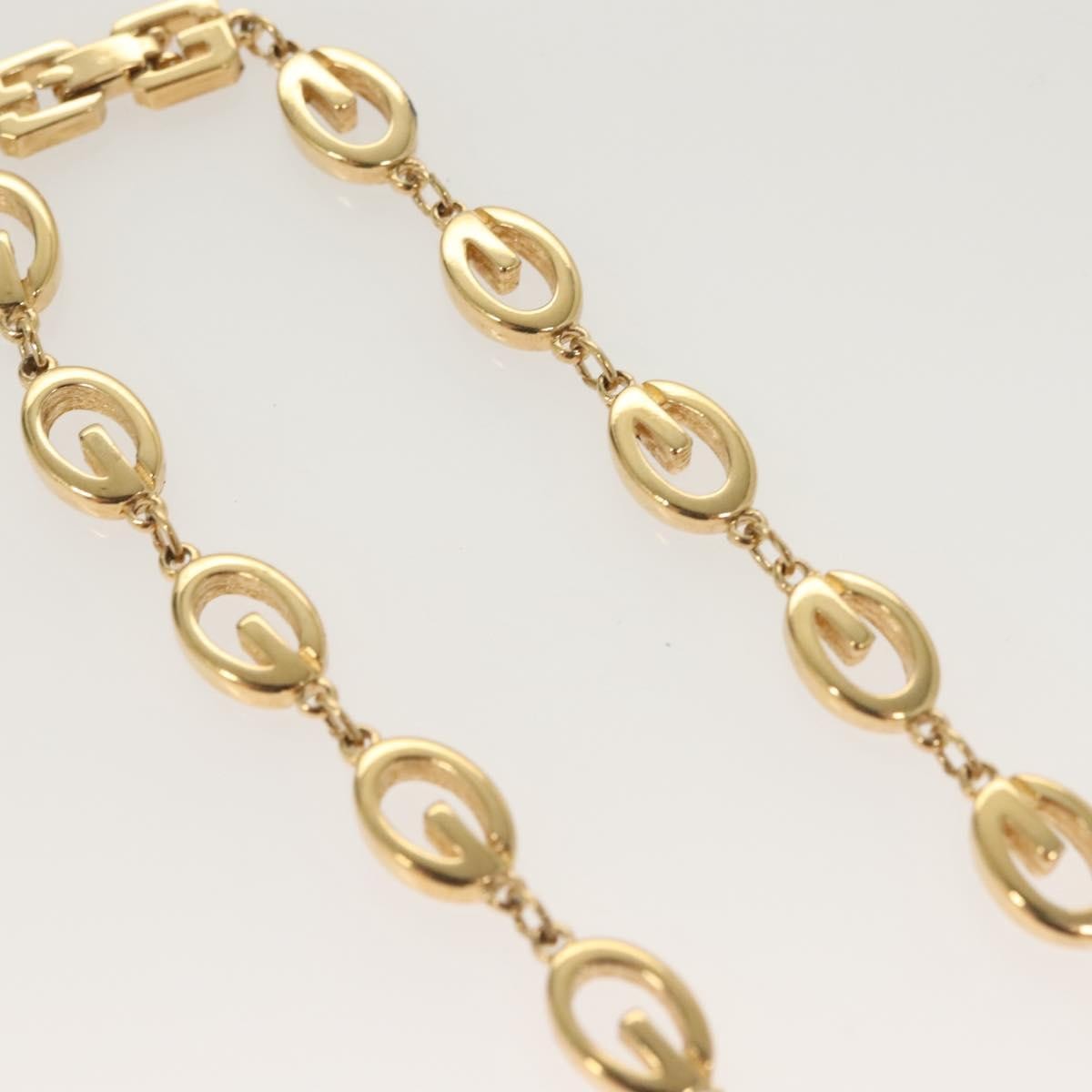 Givenchy Logo G Necklace Gold Plated, GOLD, METAL, Necklace