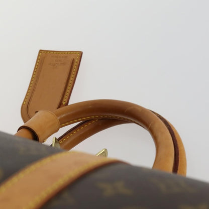 Louis Vuitton Keepall Bag Monogram Canvas, BROWN, CANVAS, Travel bag